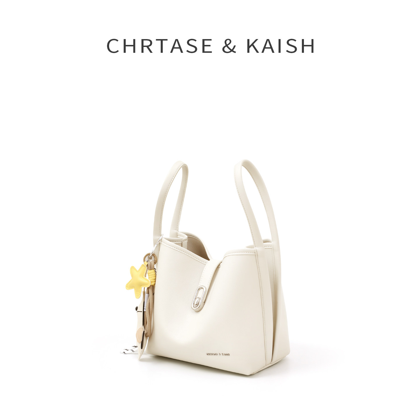 CHRTASE&KAISH官网轻奢高级感水桶包手提斜挎单肩菜篮子包手拎包