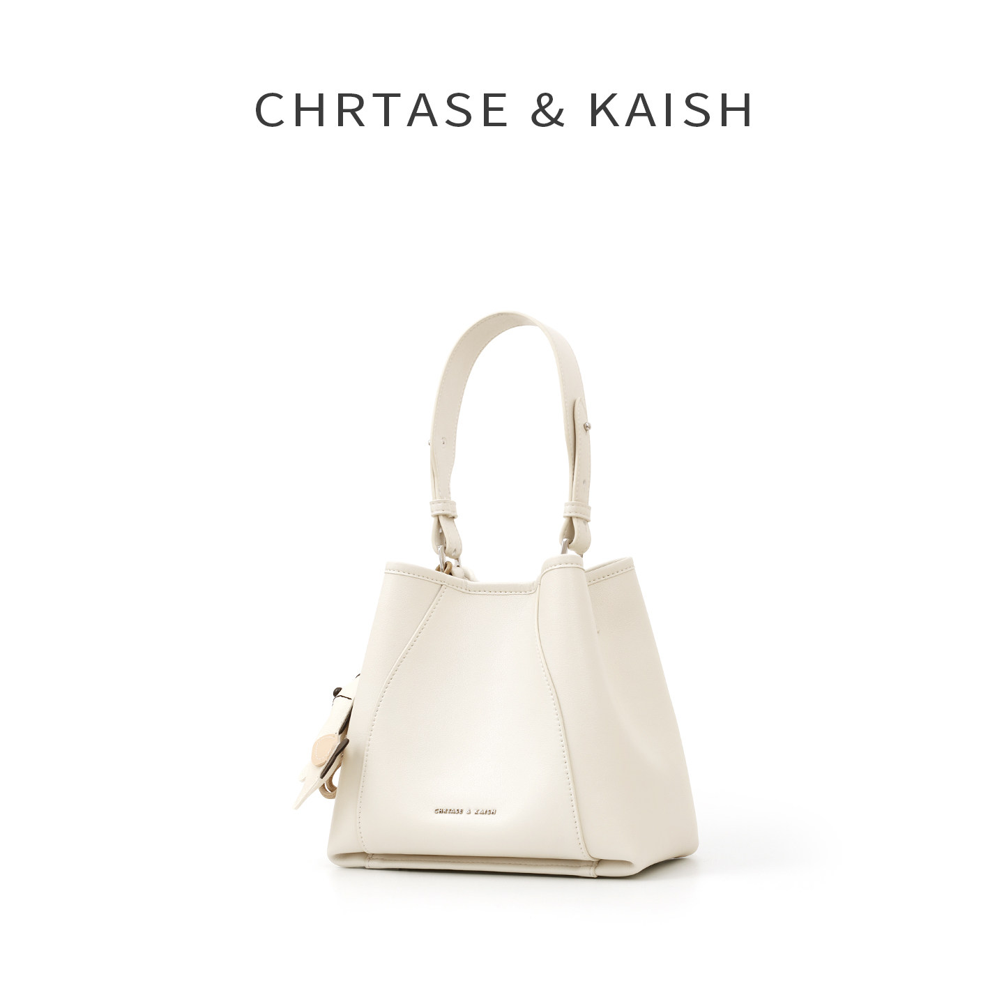 CHRTASE&KAISH官网包包女新款高级感手提单肩斜挎水桶包单肩女包