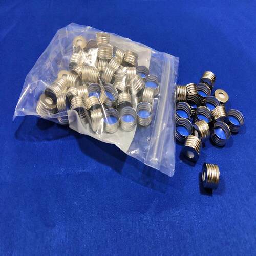 通用卡式顶空样瓶盖KH品卡氏炉品1瓶盖(不含瓶样垫)100只/包