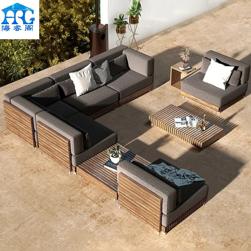 户外休闲实木沙发 酒店室外别墅柚木餐椅组合 庭院样板房创意家具,搬运/仓储/物流设备,立体仓库设备,淘宝优惠券,粉丝福利购,淘宝优惠卷