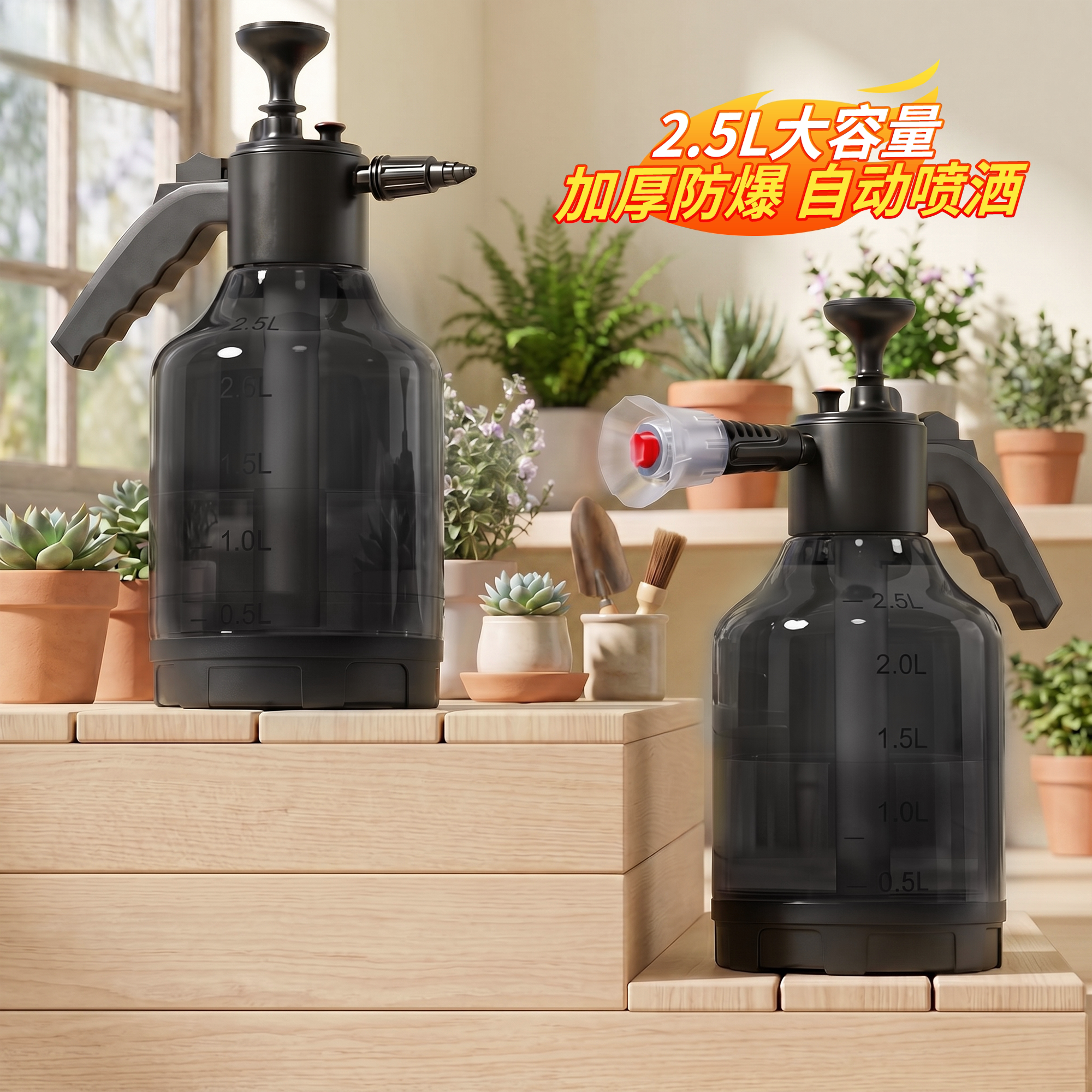 佳帮手清洁专用泡沫喷壶家用打扫卫生间喷雾多功能拖地高压喷水壶