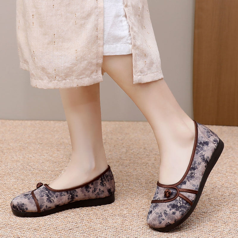 老北京布鞋女2026新款中式国风女单鞋民族风轻便舒适中老年妈妈鞋,女鞋,传统布鞋,淘宝优惠券,粉丝福利购,淘宝优惠卷