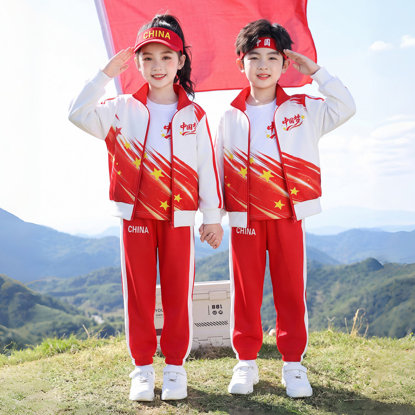 小学生中国风校服春秋装运动会服