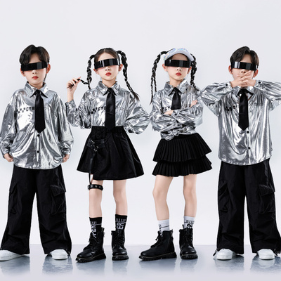 儿童未来科技感cos表演服