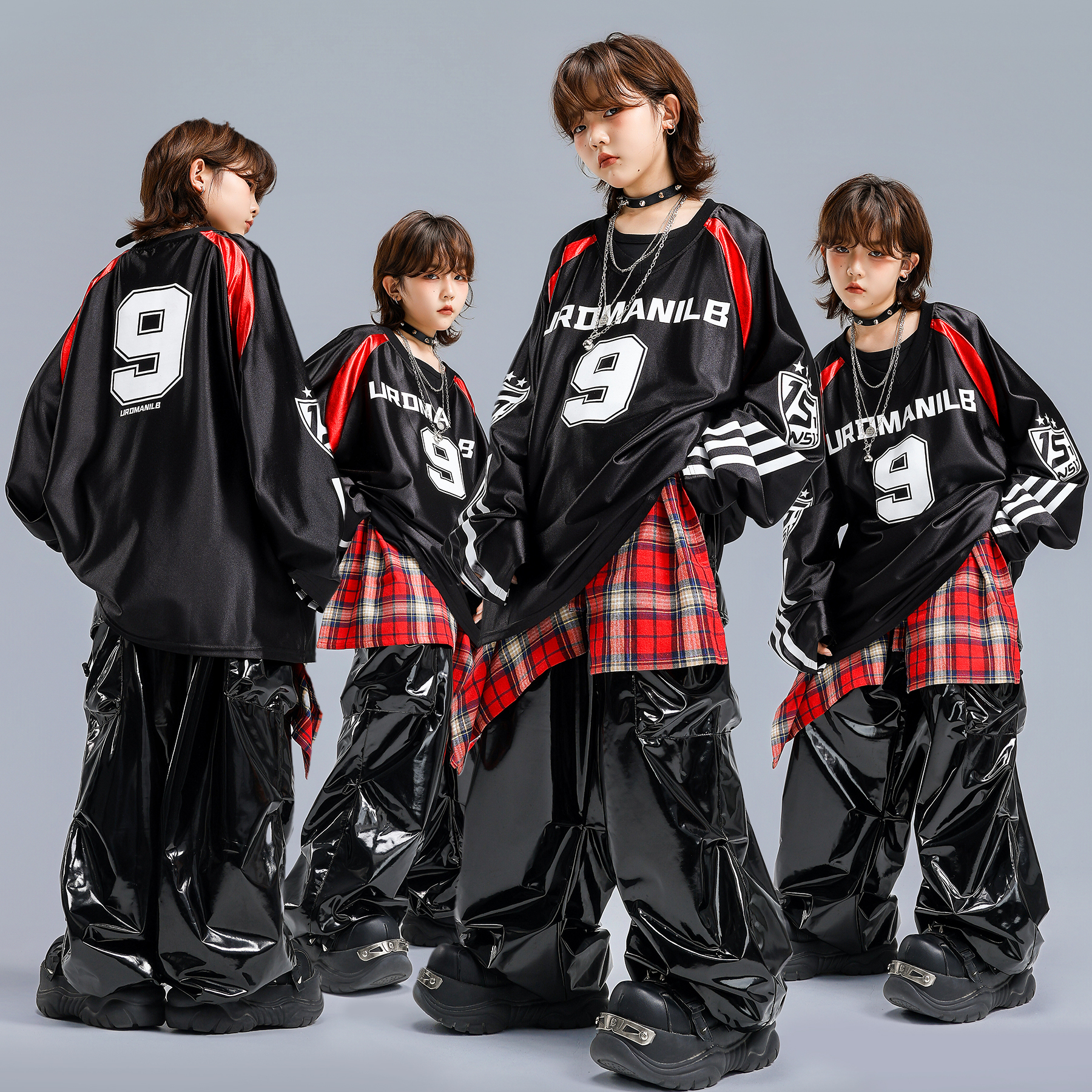 街舞儿童潮服男童嘻哈套装