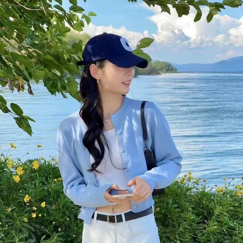 小香风春季开衫外套女氛围感长袖内搭针织开衫上衣春季L1