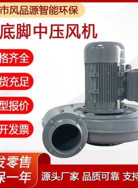 零售防爆鼓风机物料输送EXDIIBT4变频隔爆型透浦式中压风机
