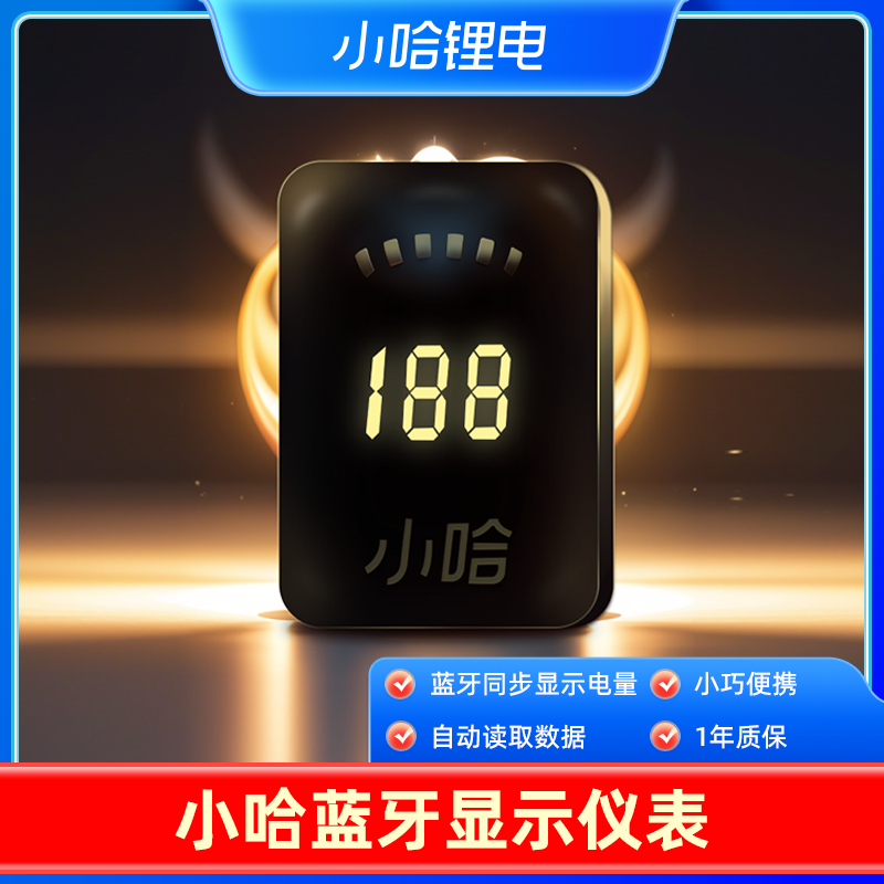 小哈专用配件蓝牙电显仪表