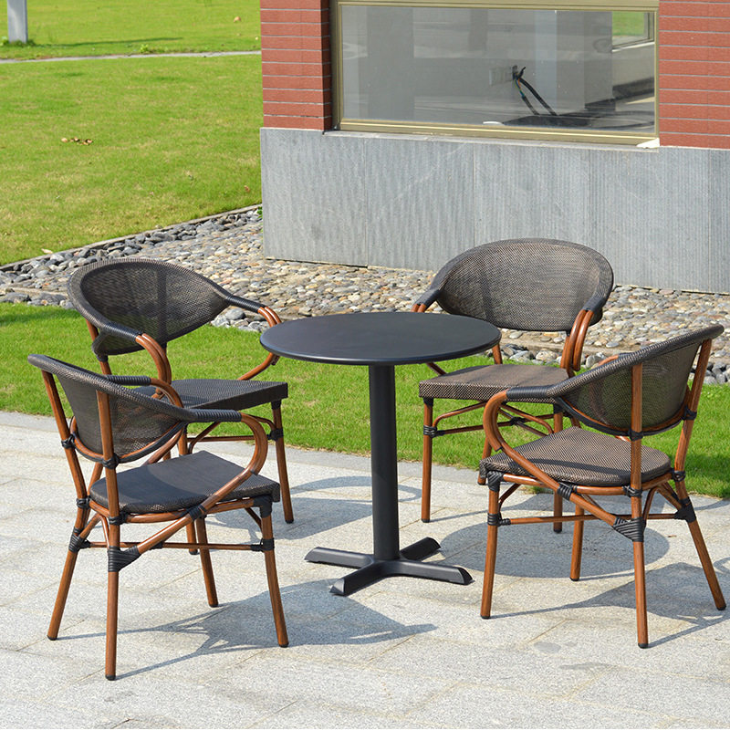 户外桌椅庭院外摆休闲咖啡奶茶店藤椅带伞组合露台阳台桌椅三件套,住宅家具,桌椅套件,淘宝优惠券,粉丝福利购,淘宝优惠卷