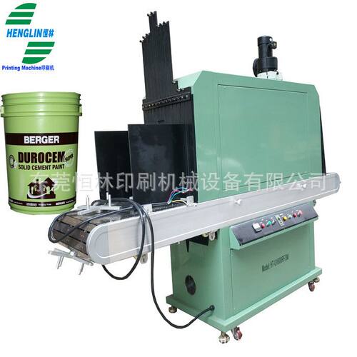 涂料大桶UV光固机矿泉水桶UV固化机紫外线光固机HT-UV600RF厂家