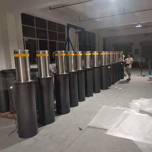 厂家现货全自动升降柱 防撞隔离升降柱 校园周边阻车升降柱