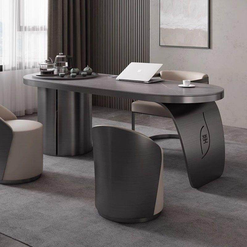 JGP1岩板泡茶桌椅组合公室现代简约阳台家用功夫书桌茶台烧水壶一,商业/办公家具,茶台/茶桌,淘宝优惠券,粉丝福利购,淘宝优惠卷