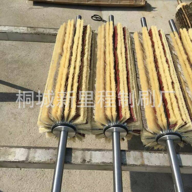 木工机械设备砂光机配件毛刷去毛刺辊抛光打磨辊螺旋剑麻砂布辊