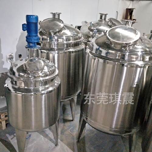 深圳不锈钢加压液体搅拌罐 抽真空反应釜电加热不锈钢搅拌釜定制