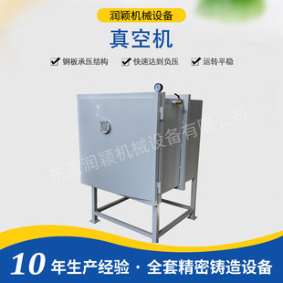 真空机灰色 东营润颖供应工艺品铸造设备抽真空除气泡铜工艺设备