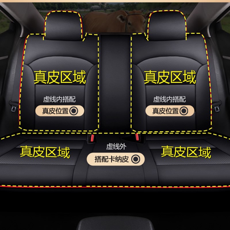 现代悦纳座套全包四季专用汽车坐垫全包围通用座垫真皮夏季北京