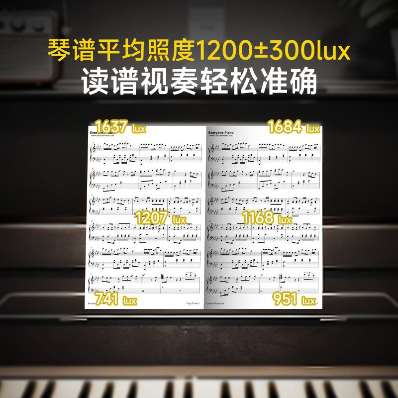 落地护眼台灯立式全光谱专业钢琴灯练琴专用大路灯儿童学习阅读灯