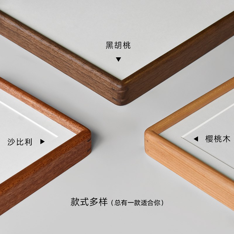 桌面实木榫卯圆角长条情侣洗照片定制二联三联拍立得创意摆台相框