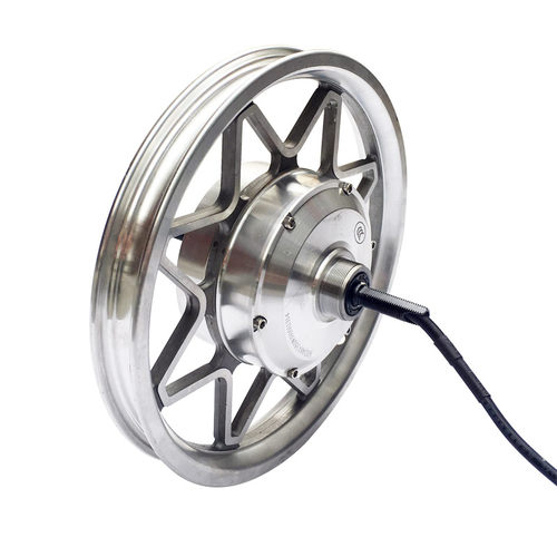 14寸代驾折叠电动车无刷有齿高速电机36v48v500w350w前后驱轮毂