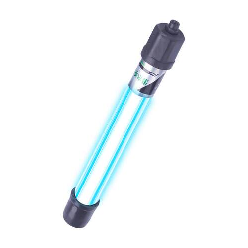 110v鱼缸UV杀菌灯紫外线鱼池净水除藻潜水灭菌灯水族定时器消毒灯