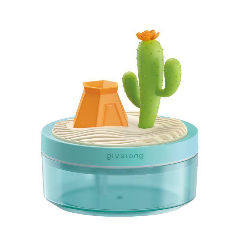 Land Space Humidifier 桌面植物景观 空气加湿器 盆栽氛围灯