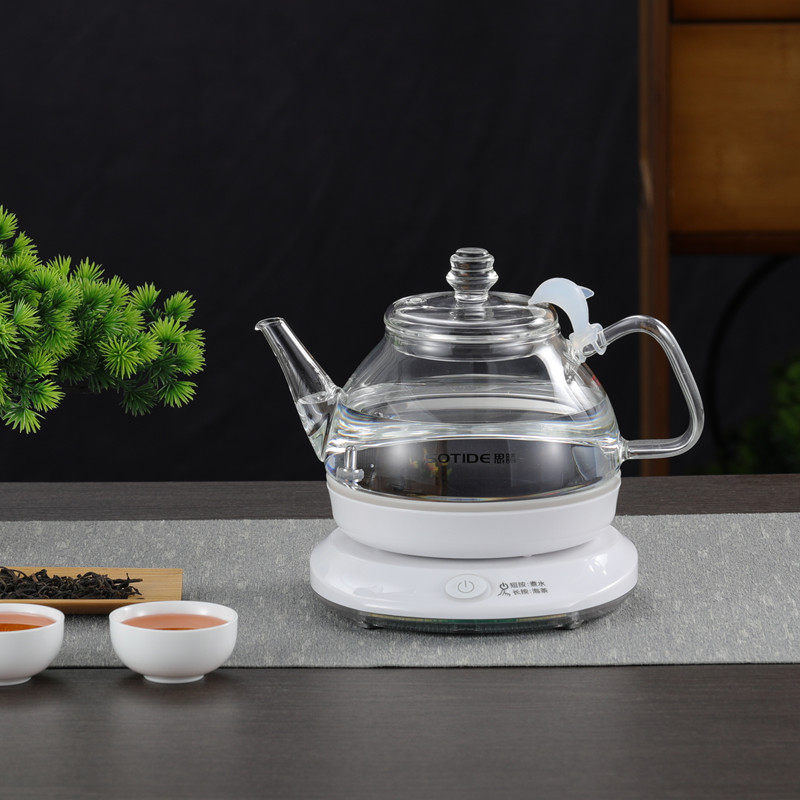 SOTIDE/思腾 DCJ-A106 玻璃烧水壶泡茶自动断电家用迷你电热水壶