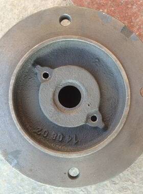 东元电机前端盖前法兰盘电机马达配件AEVFF3 1.5KW 立式