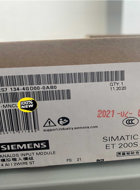 议~ET200S系列模块6ES7134-4GD00-0