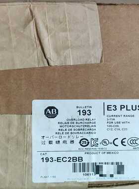 193-EC2BBAB罗克韦尔电机保护器顺丰询价
