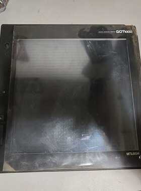 三菱触摸屏gt1585-stba，，实物如图，一个角框子（地坛设备）