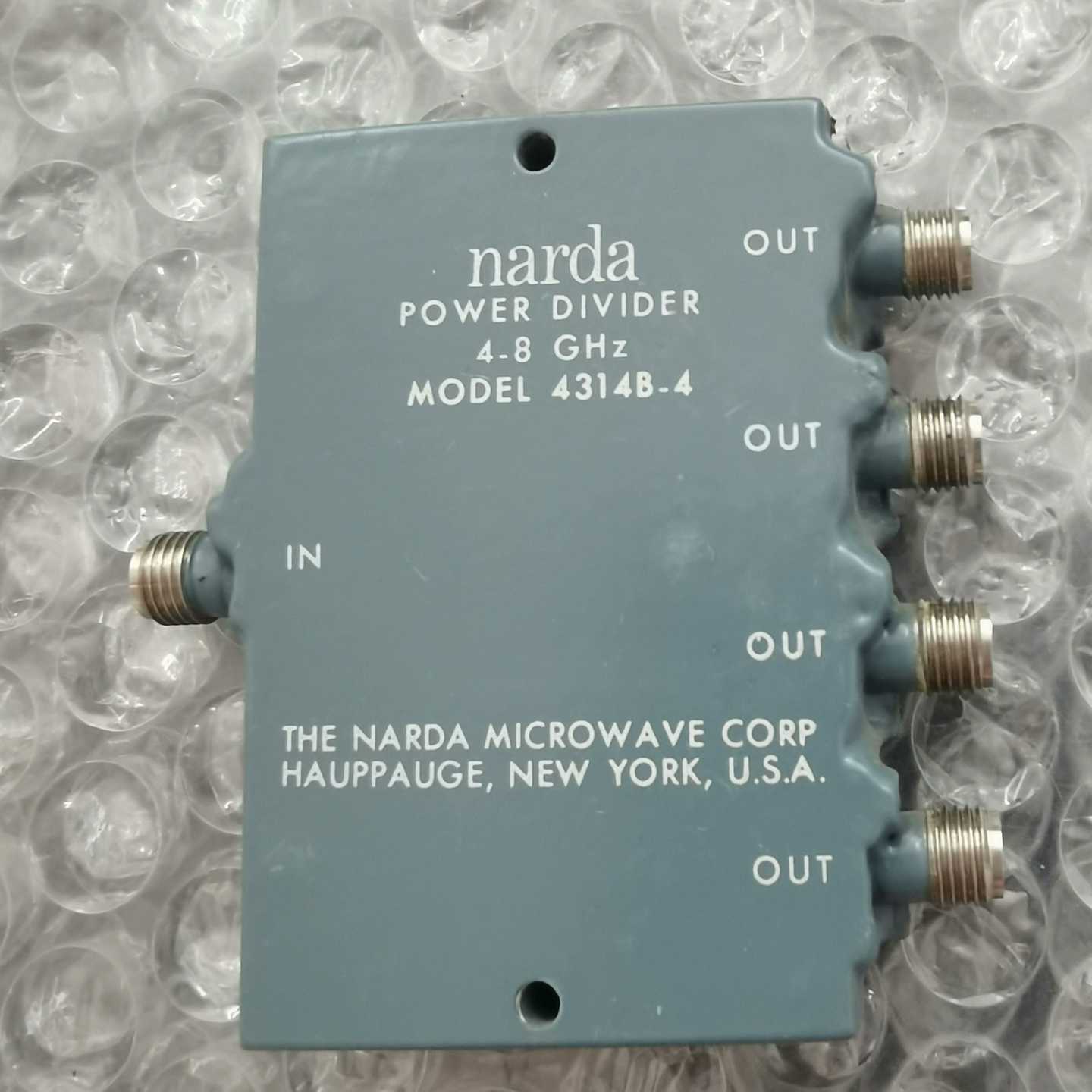 (工仔机械）narda 4314B-4 4-8GHz RF 4路 SMA