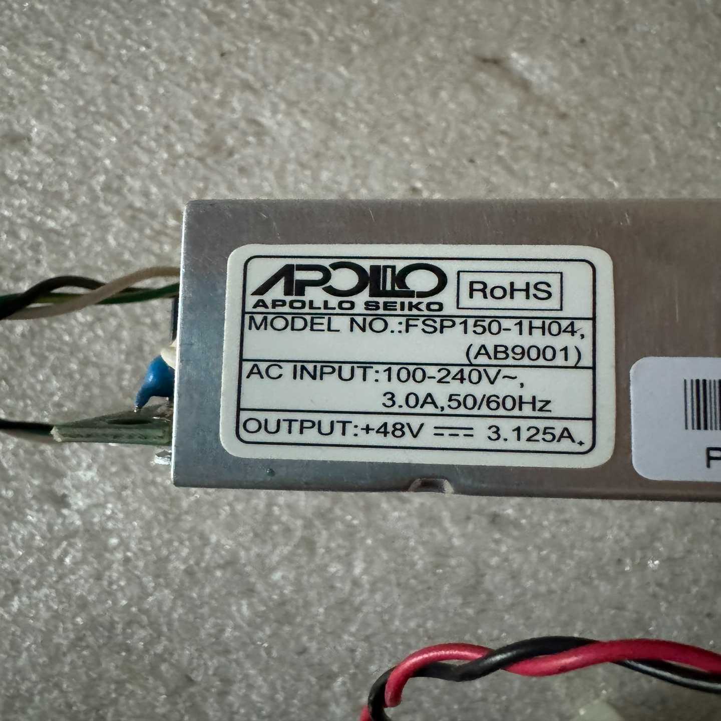 【星慕电子】阿波罗APOLLO FSP150-1H04电源实物图运费