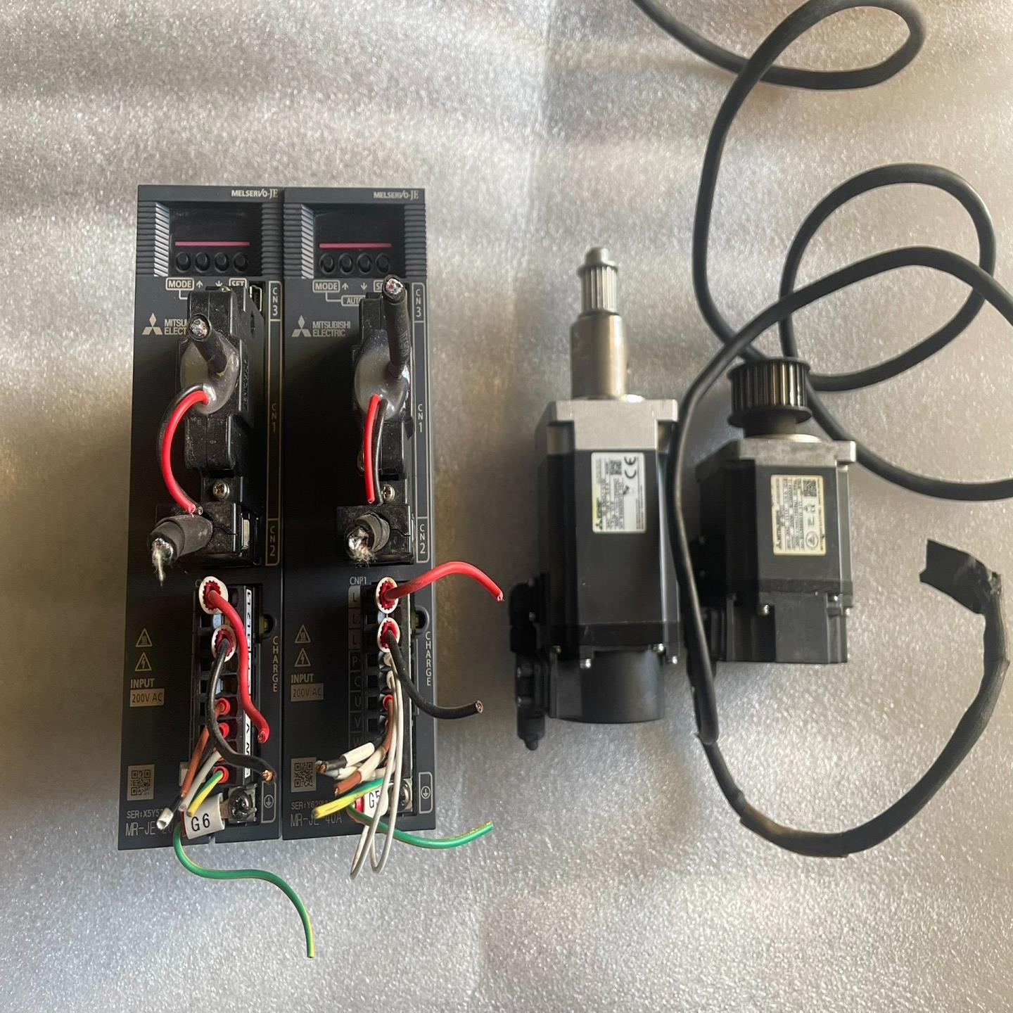 原装拆机三菱伺服驱动器MR-JE-20A电机HF-KP23（瓠子电子）