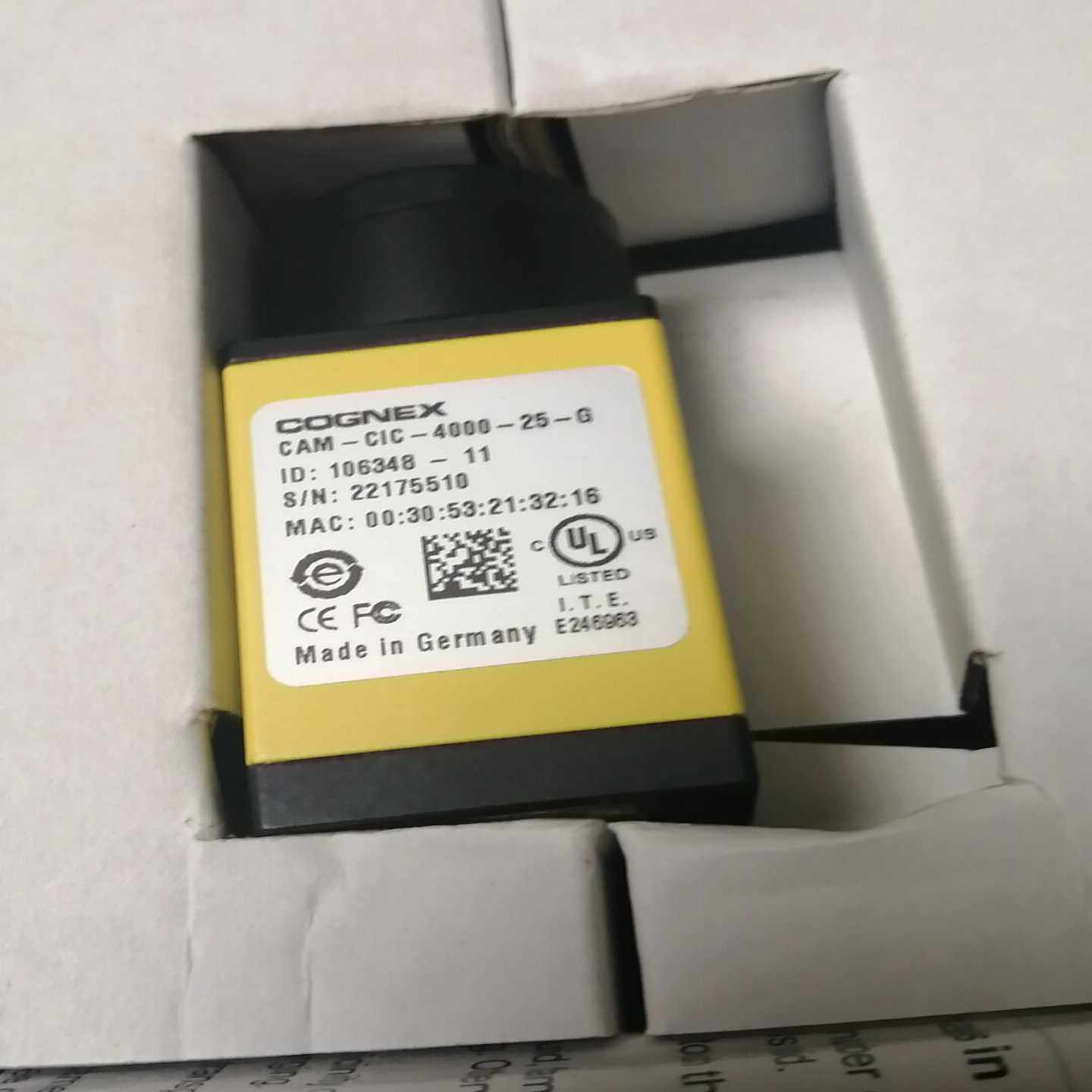 康耐视CAM-CIC-4000-25-G~议价