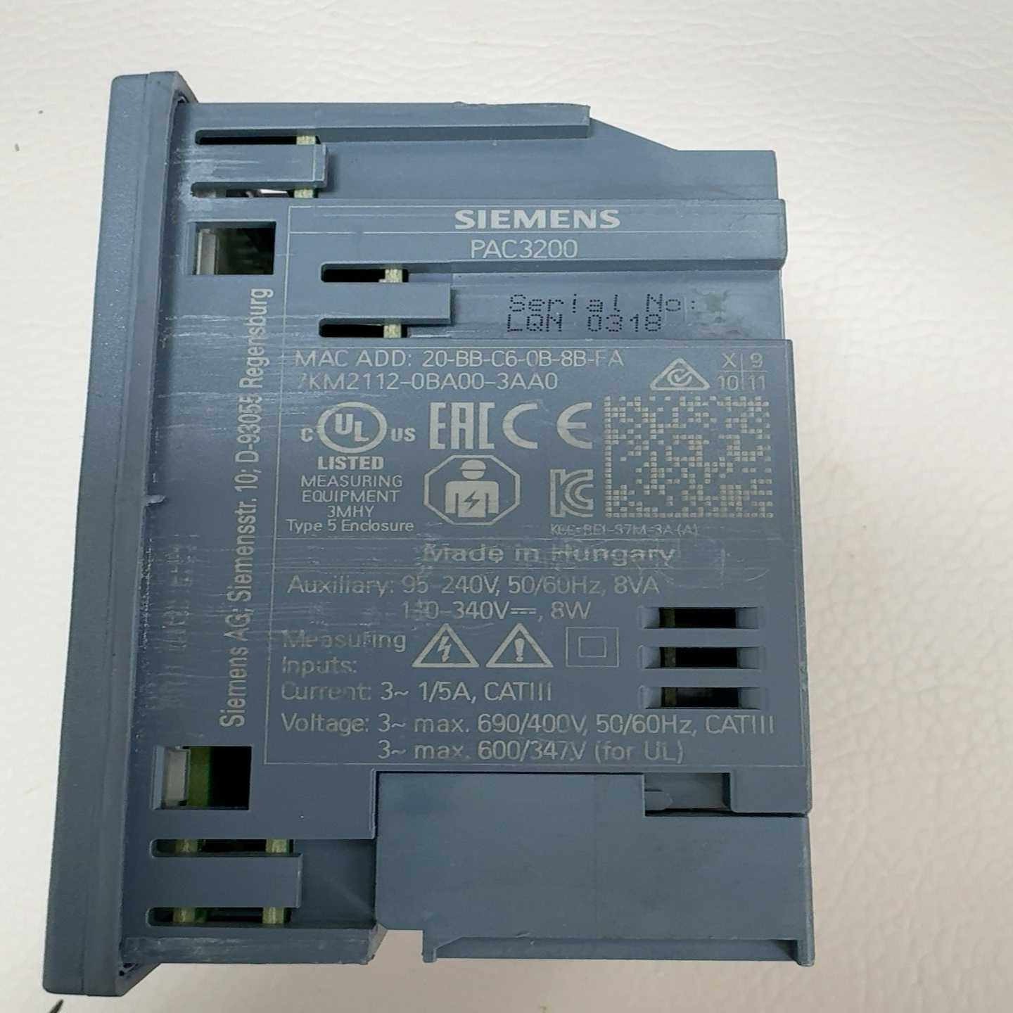 7KM2112-0BA00-3AA0 图片为实物拍摄 功能完~议价