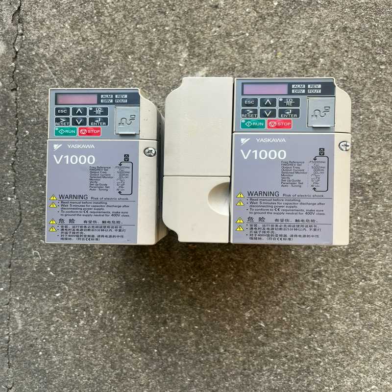安川v1000系列变频器CIMR-VB2A000  1.1K【鑫鑫商铺】 - 封面
