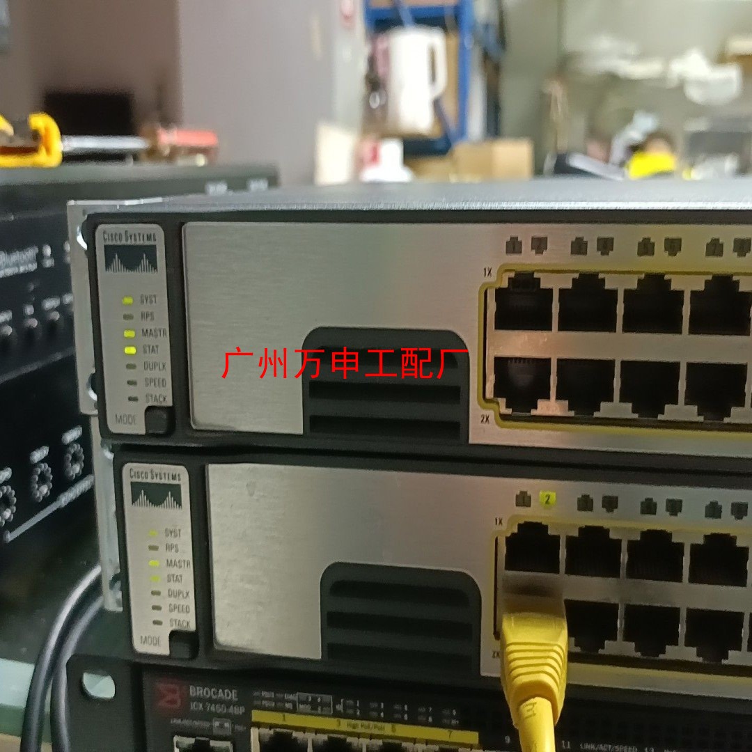 CiscoWS-C3750G-24T-S  24口全千兆【议价】