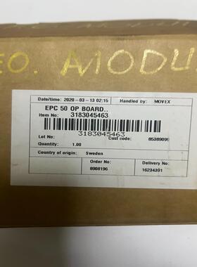 议价AIfA LAVAL EPC50 OP 板 全新正品现货