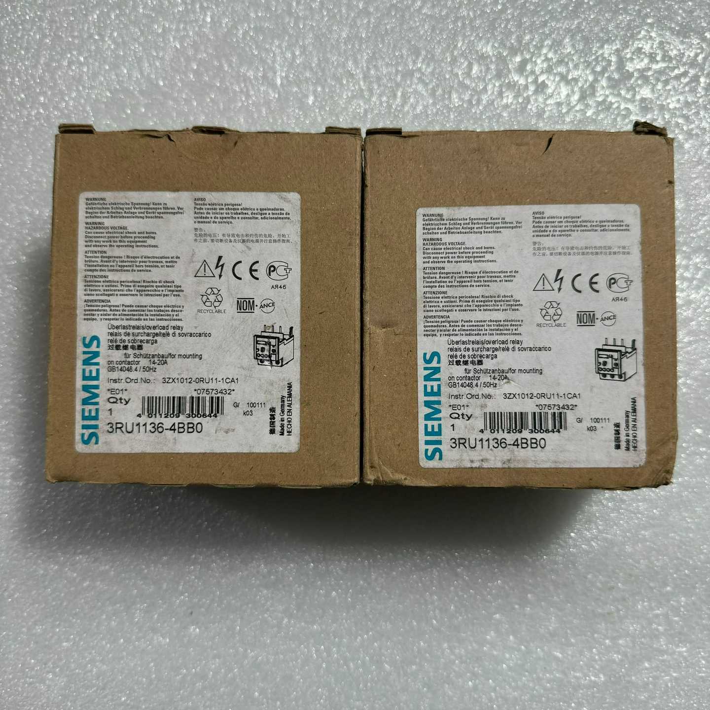 热过载继电器 3RU1136-4BB0 电机保护继电~询价