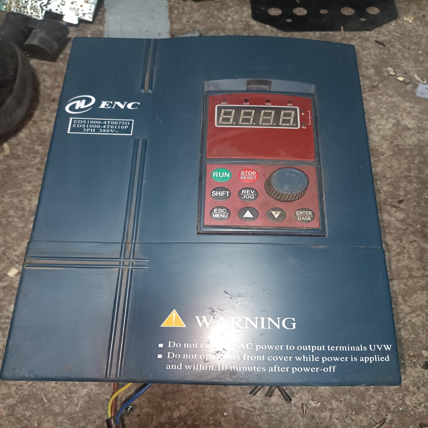 议~易能变频器EDS1000-44T0075G/0110P， 7