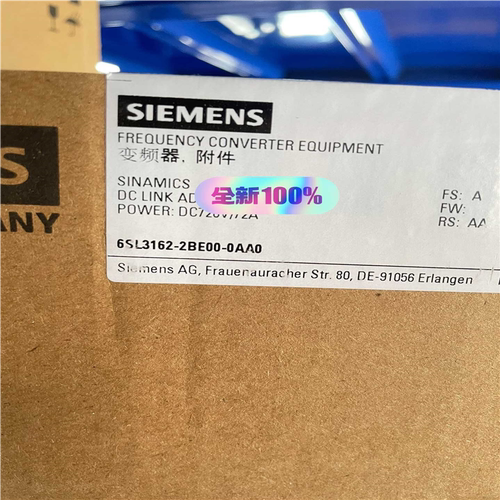 议~6SL3162-2BE00-0AA0S120直流母线进