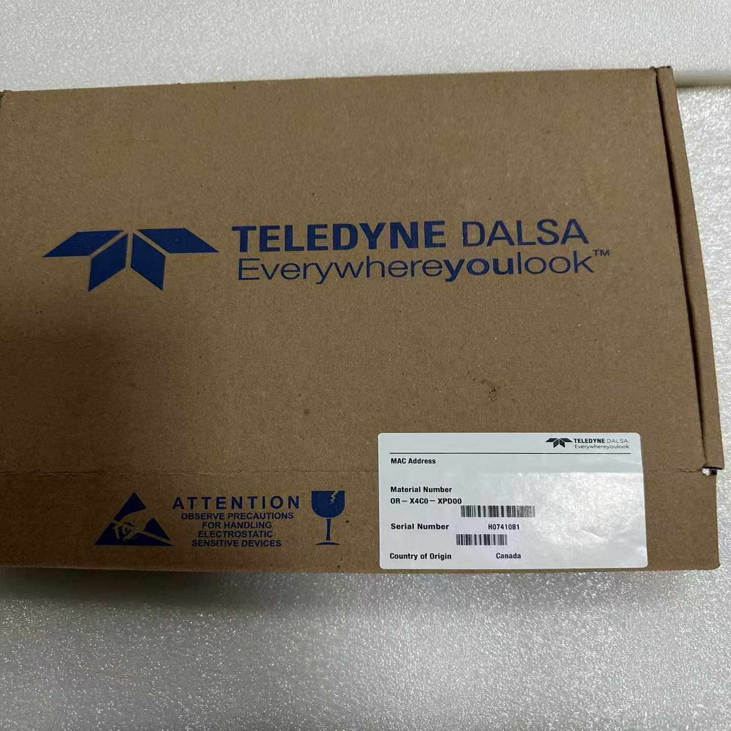 DALSA采集卡OR-X4C0-XPD00，成色冲新带包装，--议价商品