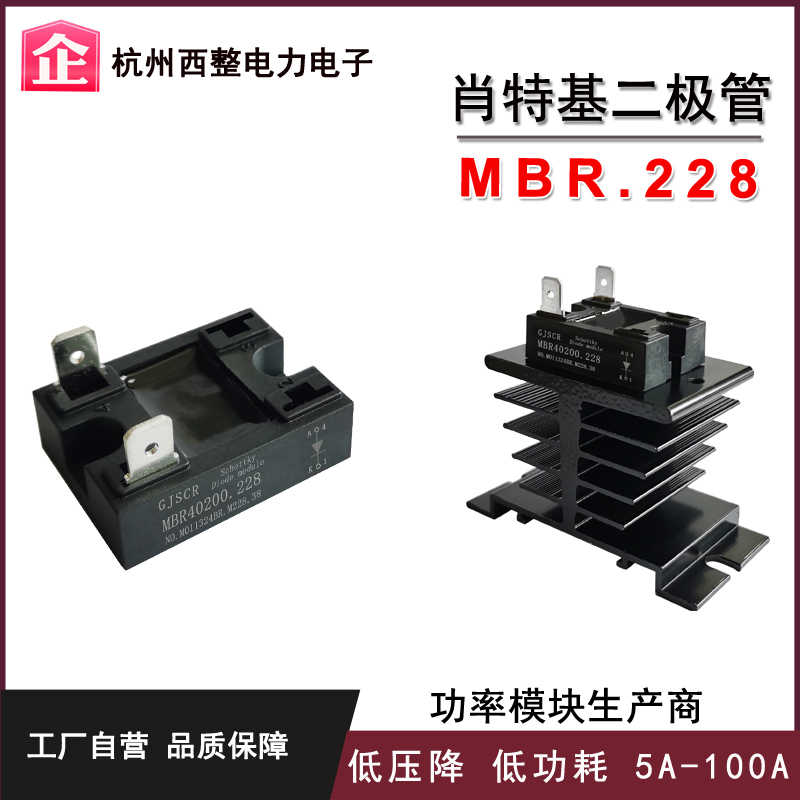 10A 20A肖特基二极管MBR6045 30A45V 100A低功耗模块100V 150V