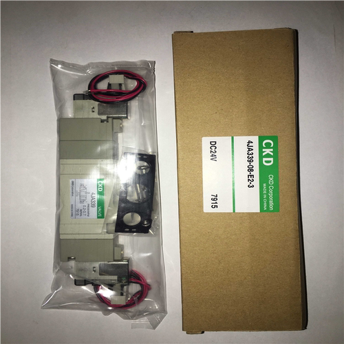 现货CKD电磁阀4JA339-08-E2-3全新原装DC24DC12当天发货