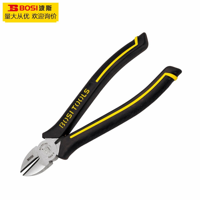 波斯工具 钳王斜嘴钳 斜口钳子剪省力斜口钳铬钒钢线水口钳偏口钳