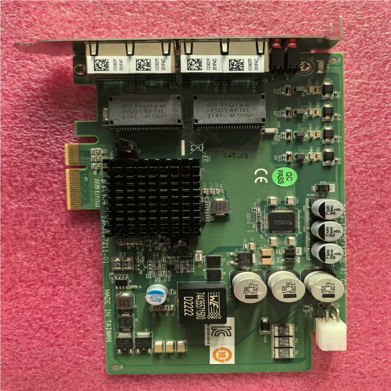 (询价)研华PCIE-1674E 四口poe 网卡 pci-e x4