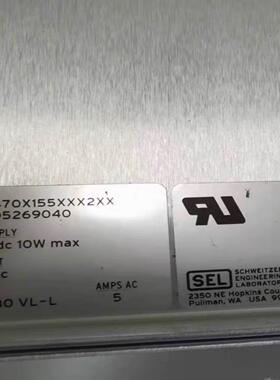 SEL控制器SEL-547 议价05470X155X~询价