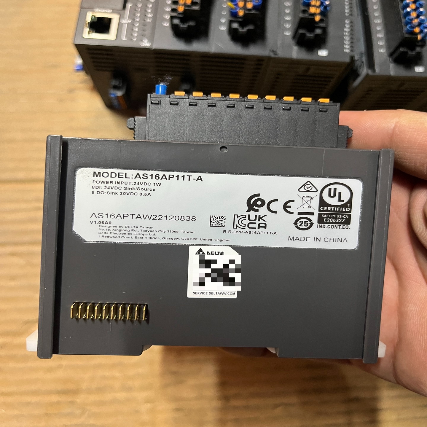 议价台达模块  AS16AP11T-A   拆机件  成色充新