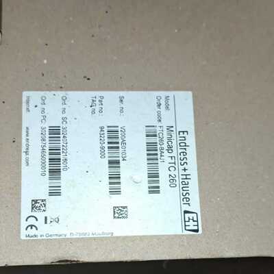 E+H FTC260 FTC260-BA4J1 FTL41-【侨报商行】