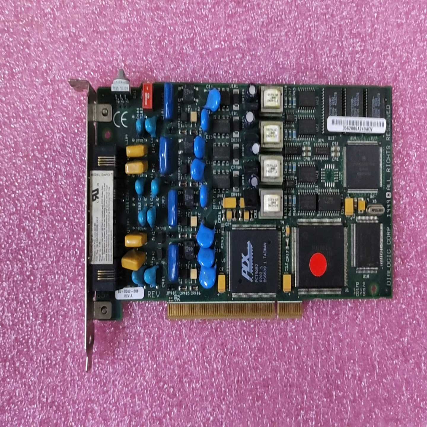 DIALOGIC4线模拟语音传真卡，D/4PCI（地坛设备）